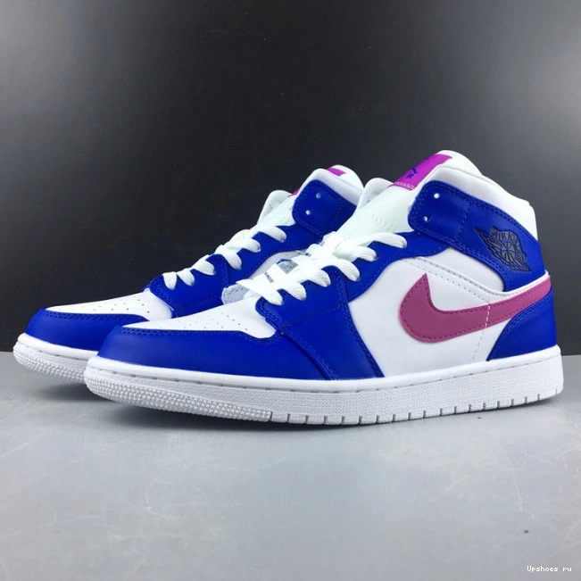 VIOLET-WHITE 1 MID 554724-451 AIR ROYAL HYPER HYPER JORDAN 0901
